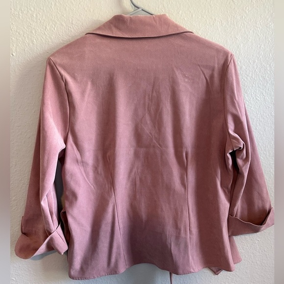 🌟 Pink Sweater with wrap around and tie | Selene Sport | Size L - Picture 6 of 8